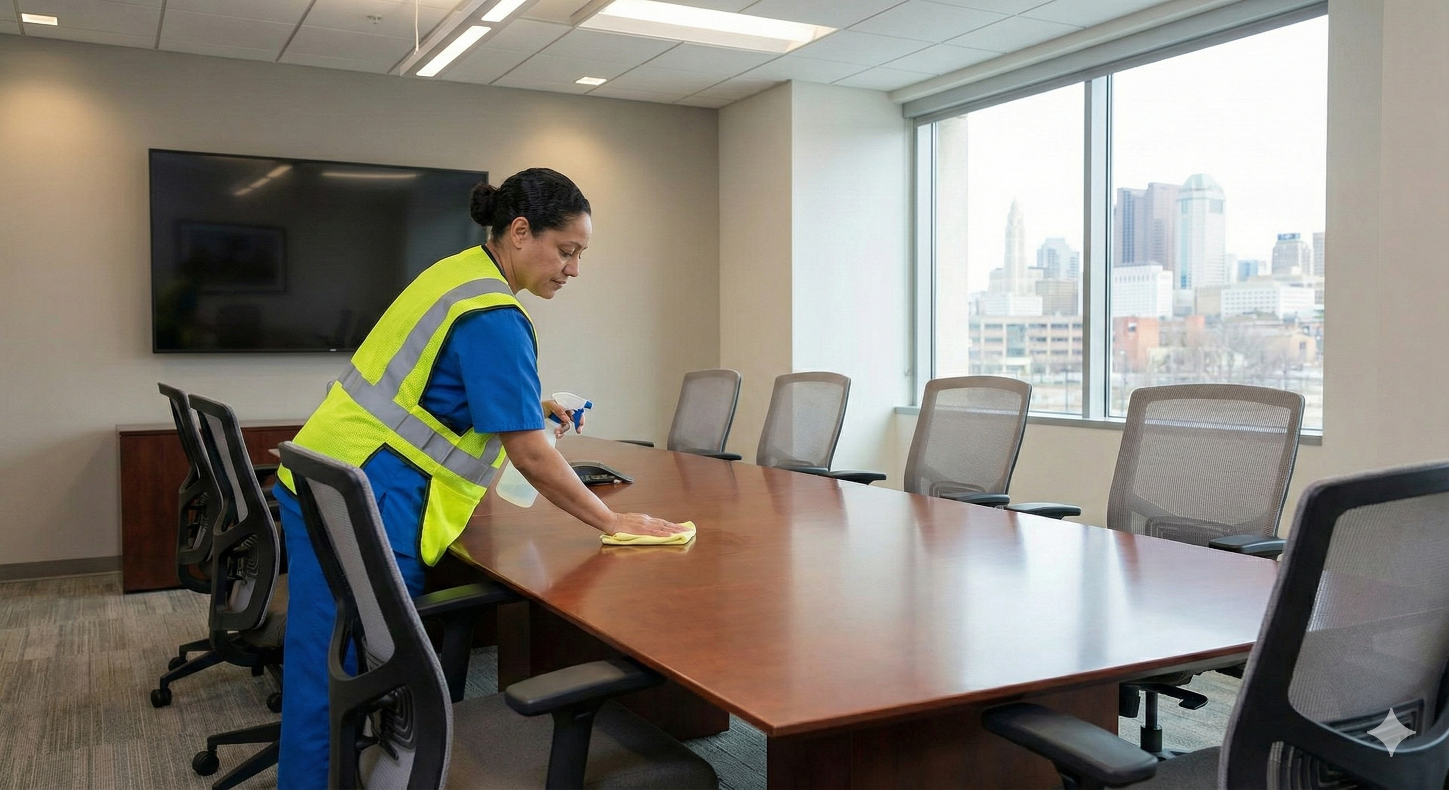 Surface sanitization for commercial cleaning in Centerville OH