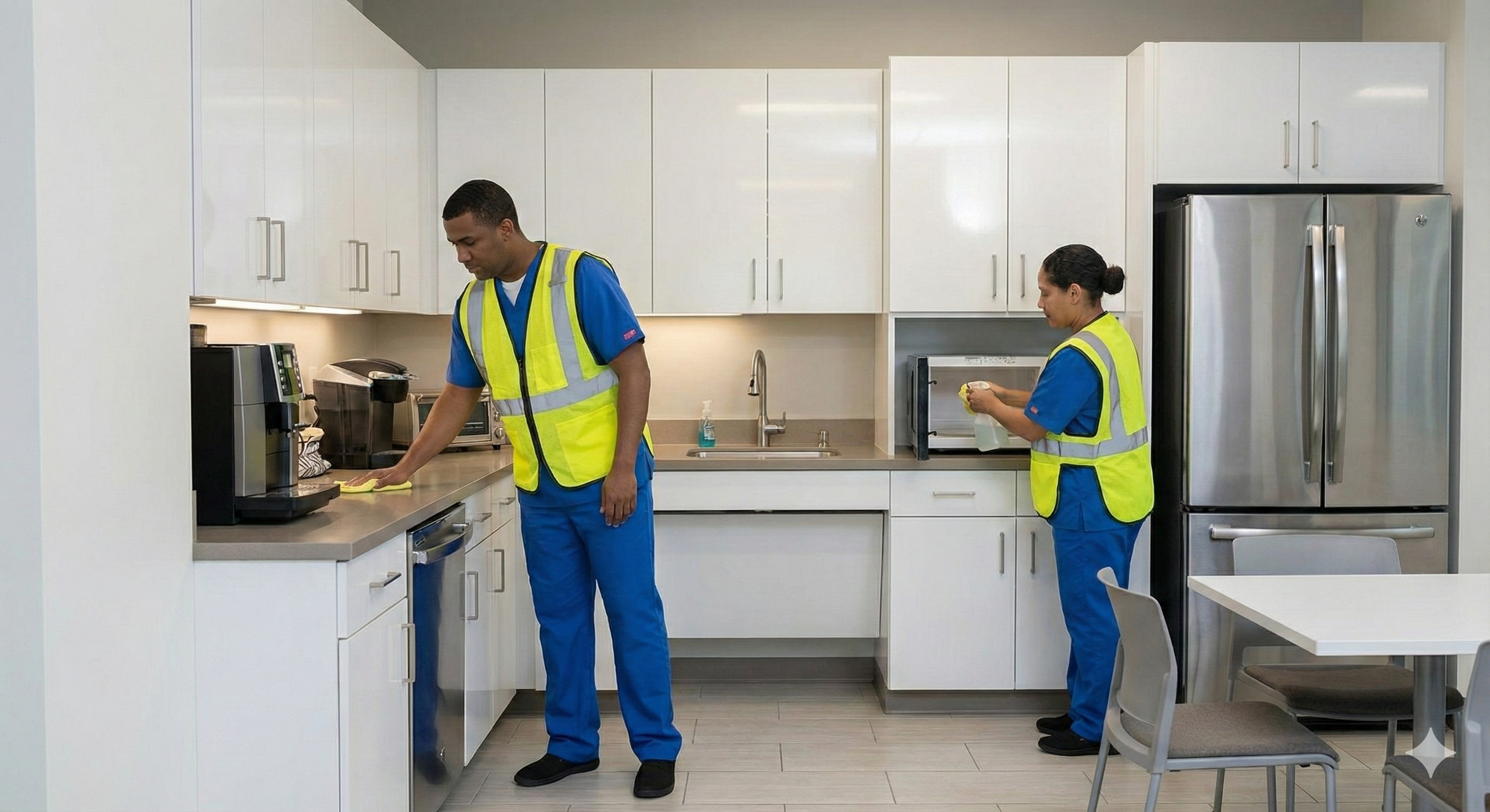 Team of efficient office cleaners in Dayton Ohio